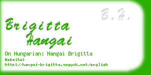 brigitta hangai business card